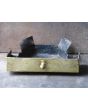 Fireplace ash tray made of Wrought iron, Brass 