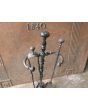 Napoleon III Fireplace Tools made of Cast iron, Wrought iron 