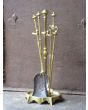 Brass Fireplace Tools made of Wrought iron, Brass 