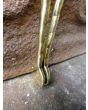 Antique Dutch Fire Tongs made of Polished brass 