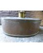 Antique Hot Water Bottle | Bed Pan made of Brass, Copper 