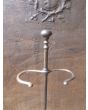 Napoleon III Stand Fire Irons made of Cast iron, Wrought iron 