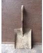 English Fire Shovel made of Wrought iron, Wood 