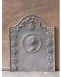 Woman Fireback made of Cast iron 