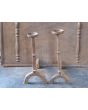 Large Andirons | Landiers made of Cast iron 