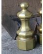 Brass Andirons Fireplace made of Cast iron, Brass 