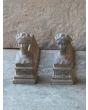 The Spring Firedogs made of Cast iron 