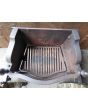 Victorian Fireplace Grate made of Cast iron, Wrought iron, Brass 