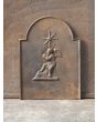 Cupid Fireplace Back Plate made of Cast iron 