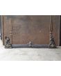 French Fireplace Fender made of Brass, Iron 