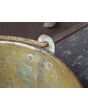Antique brass log holder made of Wrought iron, Brass 