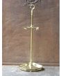 Napoleon III Stand Fire Irons made of Polished brass 