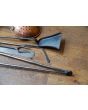 Antique Wall-mounted Fireplace Tools made of Wrought iron, Copper, Bronze 