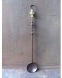Antique Ladle made of Wrought iron, Polished brass 