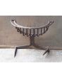 Gothic Grate for Fireplace made of Wrought iron 