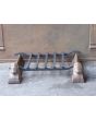 Neoclassical Fireplace Andiron made of Cast iron 
