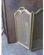 French Fireplace Screen made of Brass 