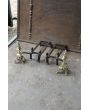 Louis XIV Andirons made of Wrought iron, Bronze 