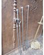 Victorian Companion Set made of Brass, Polished steel 