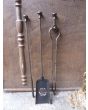 Victorian Companion Set made of Wrought iron, Brass 