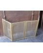 French Fireplace Screen made of Iron mesh, Iron 