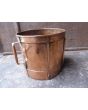 Polished Copper Firewood Basket made of Polished copper 
