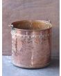Polished Copper Log Bucket made of Polished brass, Polished copper 