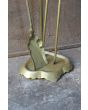 Bouhon Frères Fireplace Tools made of Brass 