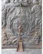 Large Fireplace Shovel made of Wrought iron 