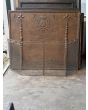 Decorative Art Deco Fireplace Screen made of Brass, Iron mesh, Iron 