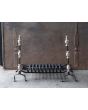 French Fire Basket made of Wrought iron, Bronze 