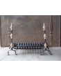 French Fire Basket made of Wrought iron, Bronze 