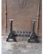 French Fire Basket made of Cast iron, Wrought iron 