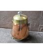 Antique Extinguishing Pot made of Brass, Copper, Stone 