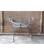 Antique Fireplace Log Grate made of Wrought iron 