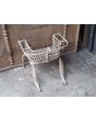 Antique Fireplace Log Grate made of Wrought iron 