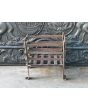 Antique French Fire Basket made of Wrought iron 