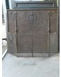 Antique French Fire Screen made of Brass, Iron mesh, Iron 