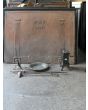 Antique Clockwork Roasting Jack made of Cast iron, Wrought iron, Brass, Copper, Wood 