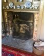 Tall Decorative Fireplace Screen | Handmade, New | 34