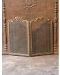 Bouhon Frères Fire Screen made of Brass, Iron mesh, Iron 