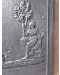 Cupid and Cybele Fireback made of Cast iron 