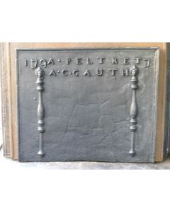 Pillars with Phrygian Cap Fireback