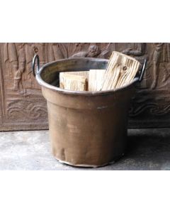 Antique Log Holder