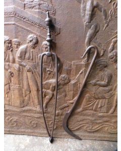 Antique Dutch Fire Tools