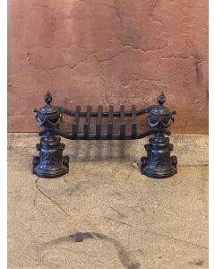 Antique Fireplace Log Grate