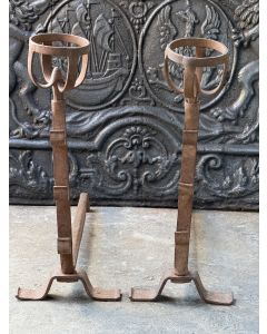 Large Andirons | Landiers