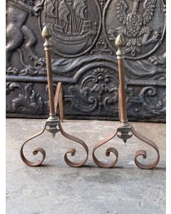 Napoleon III Fire Dogs