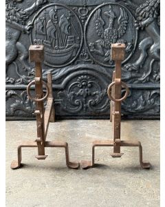 Large Andirons | Landiers