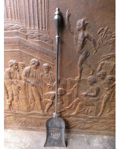 Polished Steel Fire Shovel